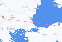 Flyg från Kastamonu, Turkiet till Pristina, Kosovo