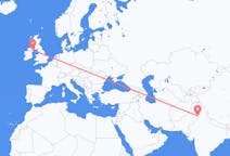 Flyreiser fra Lahore, Pakistan til Belfast, Nord-Irland
