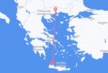 Flights from Kavala, Greece to Chania, Greece