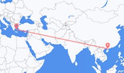 เที่ยวบิน จาก จางเจียง, จีน ไปยัง Paros, กรีซ