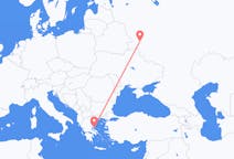 Flights from Bryansk, Russia to Skiathos, Greece