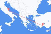 Flyg från Pescara till Antalya