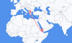 Flights from Semera to Patras