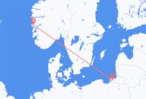 Vols depuis la ville de Kaliningrad vers la ville de Bergen