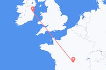 Flyreiser fra Clermont-Ferrand, Frankrike til Dublin, Irland