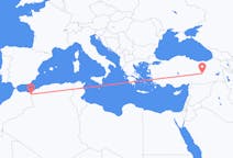Flyg från Oujda, Marocko till Elazig, Turkiet