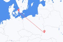 Flyreiser fra København, Danmark til Lviv, Ukraina