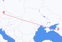 Fly fra Krasnodar til Praha