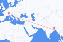 Flights from Kolkata to Turin