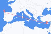 Flights from La Coruña to Paphos