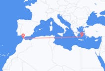 Flights from Tangier to Santorini