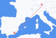 Vols d’Innsbruck, Autriche à Almería, Espagne
