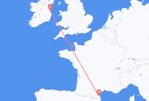 Flights from Perpignan in France to Dublin in Ireland