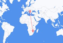 南非出发地 内尔斯普雷特飞往南非目的地 普雷韋扎的航班