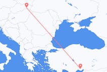 Flyreiser fra Adana, til Kosice