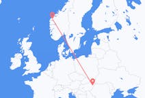 Flights from Volda, Norway to Debrecen, Hungary