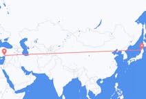 Flights from Odate, Japan to Adana, Turkey
