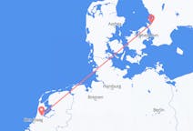 Loty z Amsterdam, Holandia do Angelholm, Szwecja