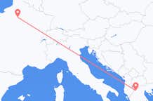 出发地 希腊从卡斯托利亚地区单位出发目的地 法国巴黎的航班