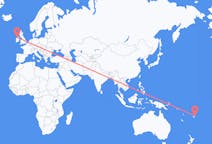 Flights from Savusavu, Fiji to Donegal, Ireland
