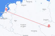 Flyg från Amsterdam till Prag