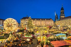 Excursión privada personalizada de día completo: mercado navideño de Dresde y Bastei Sajonia Suiza