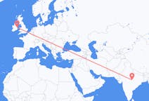 Flyreiser fra Jabalpur, India til Dublin, Irland