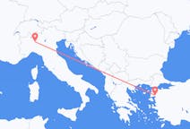 Flights from Milan to Edremit