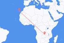 Flights from Lubumbashi to Tenerife