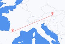 Flyg från Bratislava, Slovakien till Lourdes (kommun i Brasilien, São Paulo, lat -20,94, long -50,24), Frankrike
