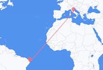 Flyrejser fra Recife, Brasilien til Rom, Italien