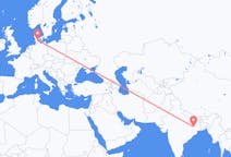 Flights from Ranchi, India to Sønderborg, Denmark