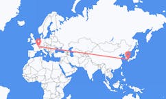 Flights from Fukuoka, Japan to Dole, France