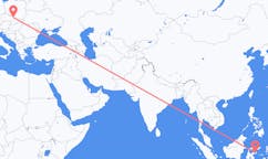 Flyreiser fra Luwuk, Indonesia til Ostrava, Tsjekkia