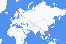 Flights from Manila, Philippines to Lycksele, Sweden
