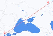 Fly fra Saratov til Thessaloniki