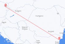 Flights from Varna in Bulgaria to Vienna in Austria