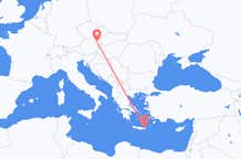 Vols de Sitía, Grèce pour la Vienne, Autriche