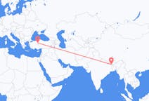Flights from Bhadrapur, Mechi, Nepal to Ankara, Turkey
