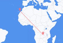 Flyrejser fra Lubumbashi til Lanzarote