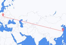 Flights from from Shanghai to Krakow