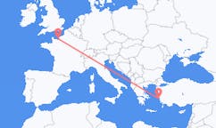 Flyreiser fra Deauville, til Samos