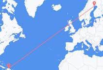 Flyrejser fra Puerto Plata, Den Dominikanske Republik til Luleå, Sverige