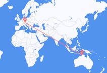 Flyg från Darwin, Australien till München, Australien