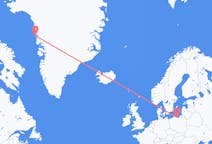 Flights from Gdańsk, Poland to Upernavik, Greenland