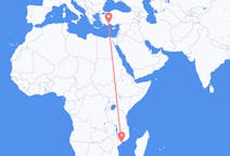 Vols de Quelimane, le Mozambique pour Antalya, Turquie