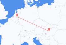 Flyg från budapest, Ungern till Eindhoven, Nederländerna