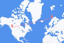 Flyrejser fra Prince George, Canada til Andenes, Norge