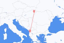 Vols de Debrecen pour Tirana