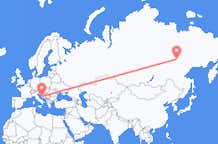 Flights from Split, Croatia to Yakutsk, Russia